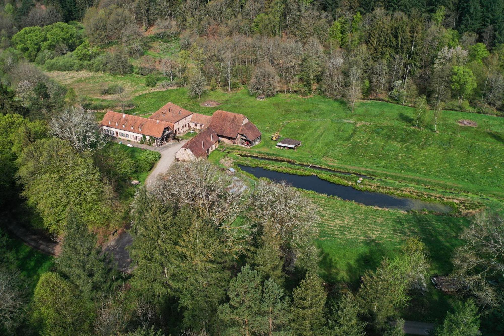 Maison D'Hotes De Charme - Ancien Moulin En Pleine Nature - La Paulusmuehle Soucht ภายนอก รูปภาพ