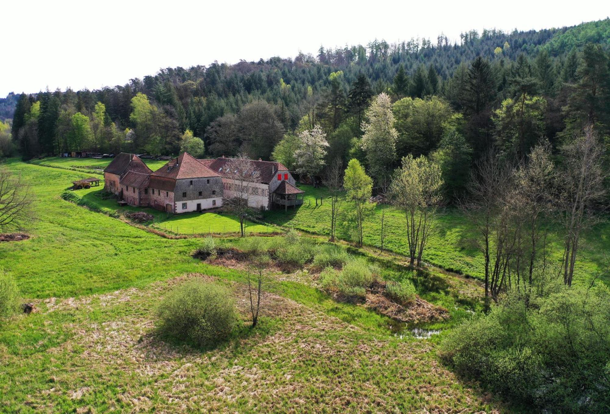 Maison D'Hotes De Charme - Ancien Moulin En Pleine Nature - La Paulusmuehle Soucht ภายนอก รูปภาพ