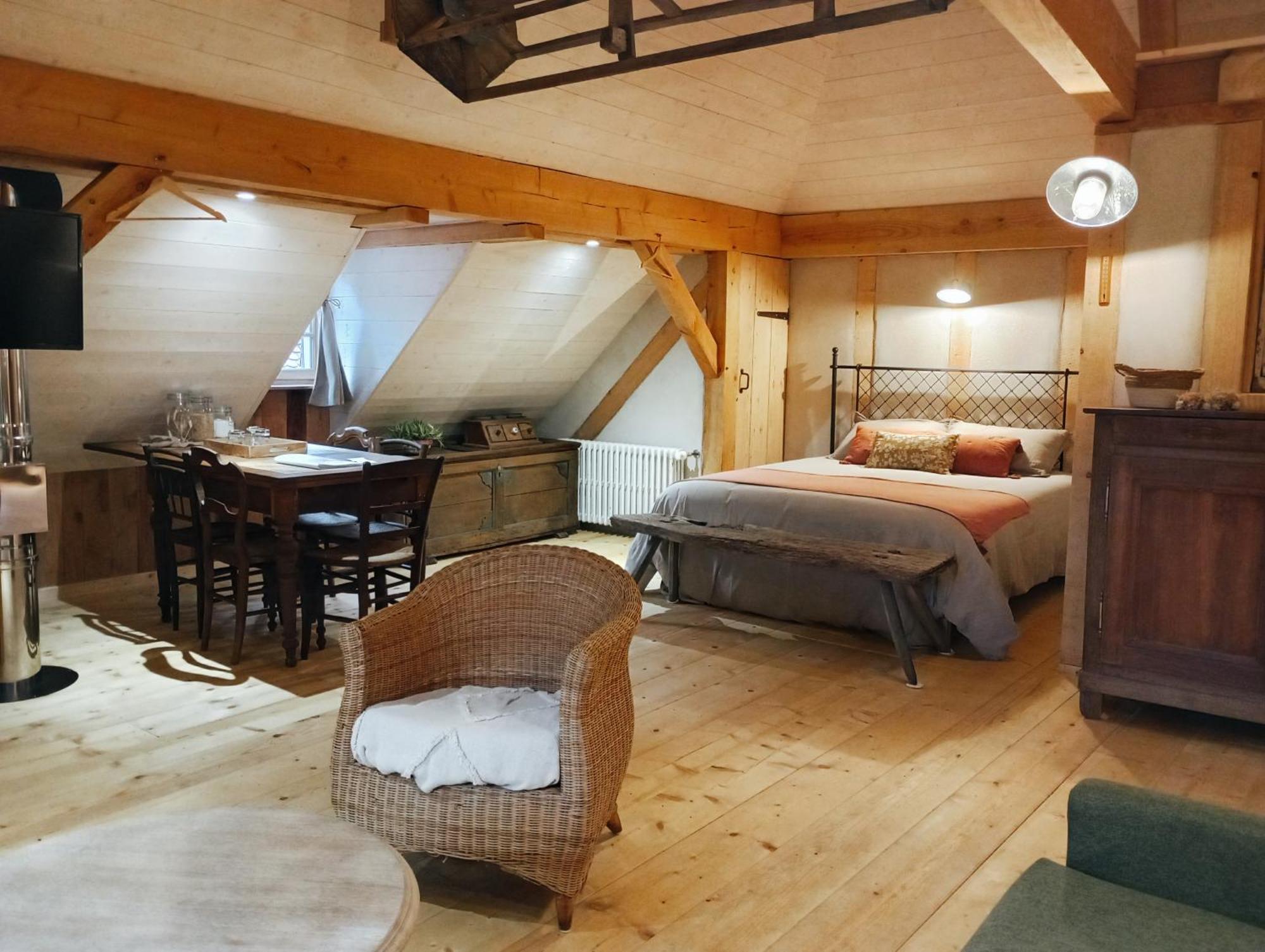 Maison D'Hotes De Charme - Ancien Moulin En Pleine Nature - La Paulusmuehle Soucht ภายนอก รูปภาพ